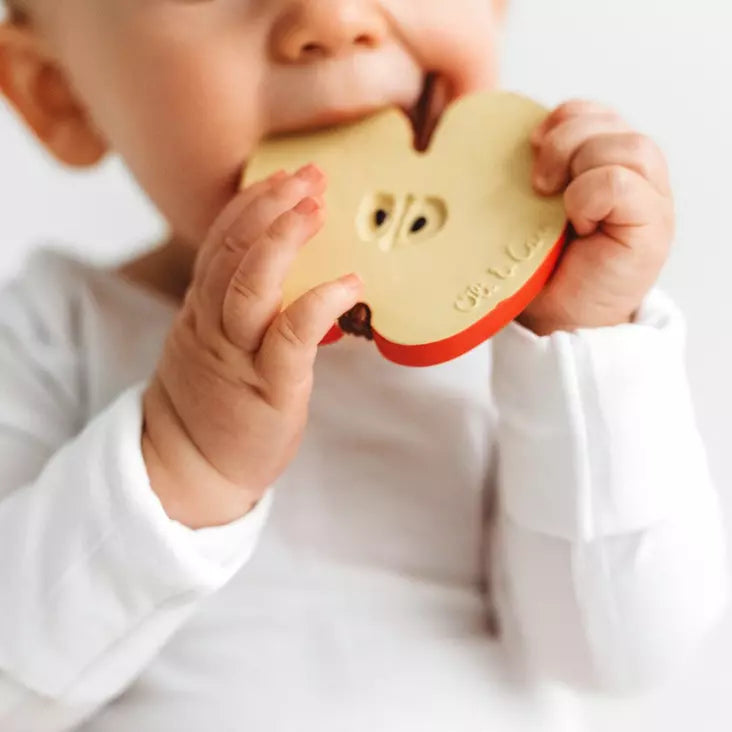 Mela - gioco in gomma per la dentizione